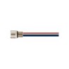 Connecteur femelle M8, 3 pol.,   IP67, 4A, non-blindé